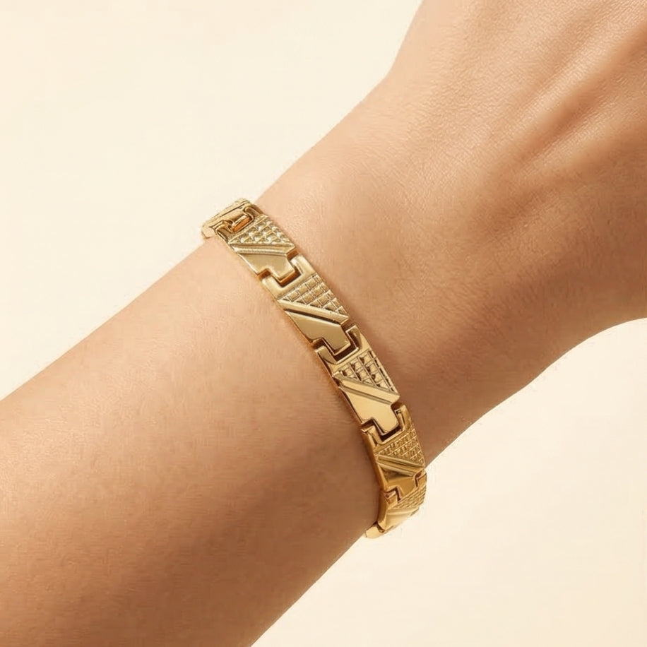14K VERGOLDETES ARMBAND - XP053