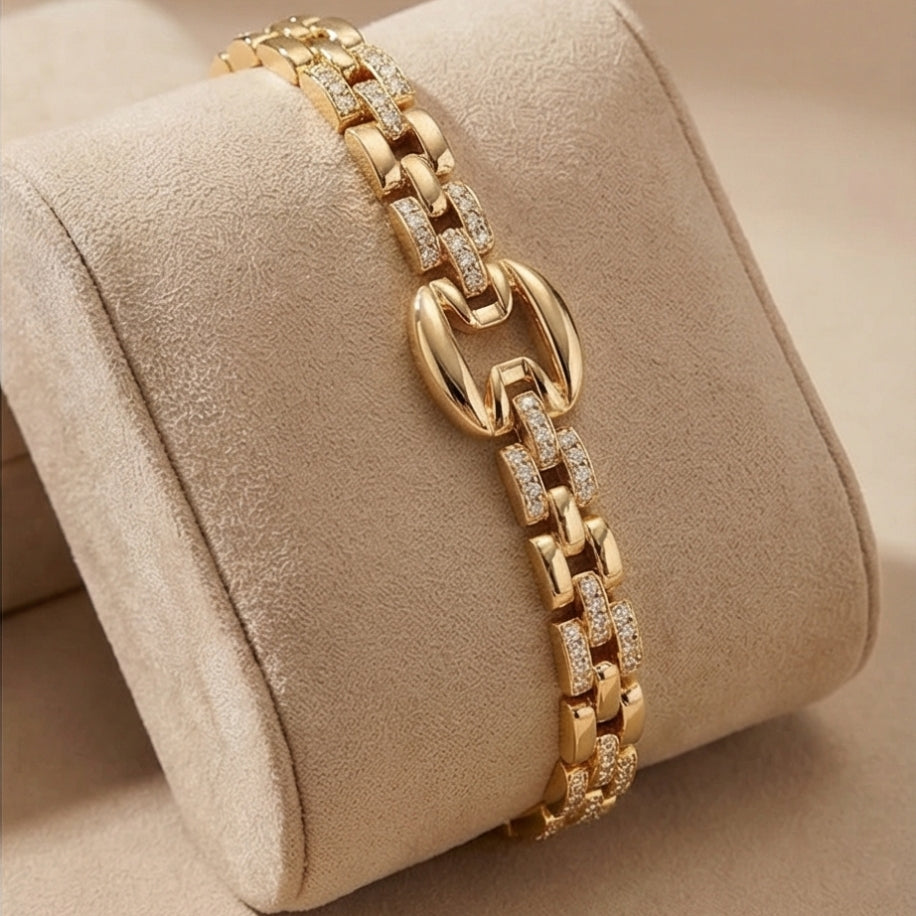 14K GOLD PLATED BRACELET - XP042