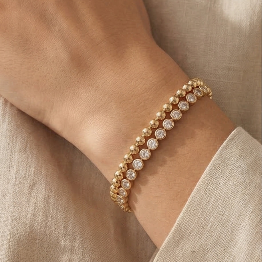 14K GOLD PLATED BRACELET - XP052