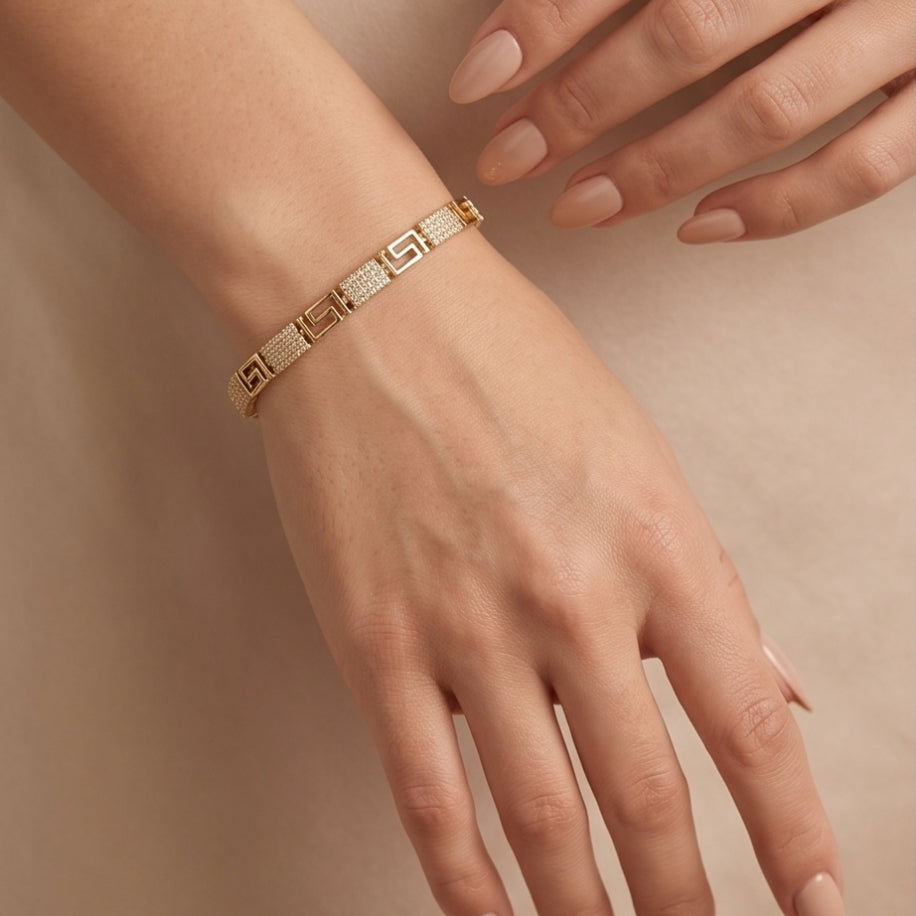 14 KARAT VERGOLDETES ARMBAND - XP071