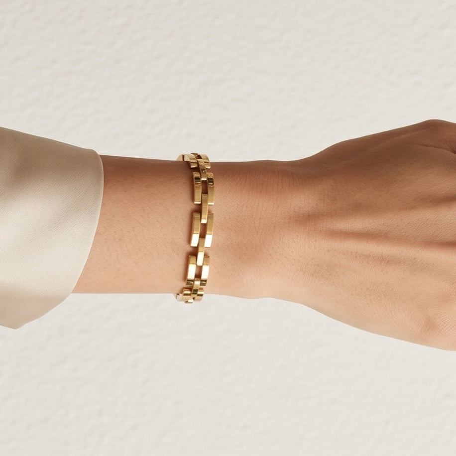 14K GOLD PLATED BRACELET - XP067