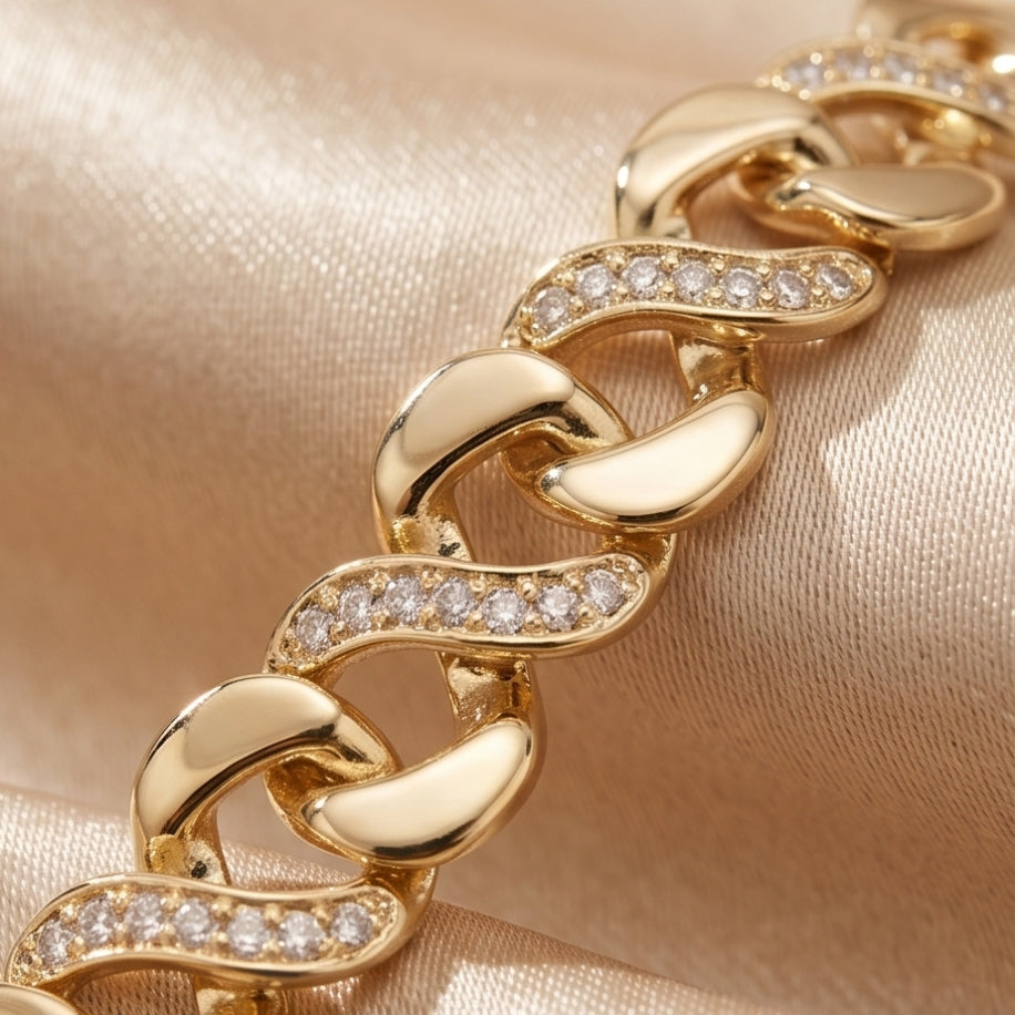 14K Xuping Sonsuzluk Bileklik - XP075