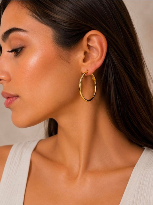 14K GOLD PLATED EARRINGS - KP002