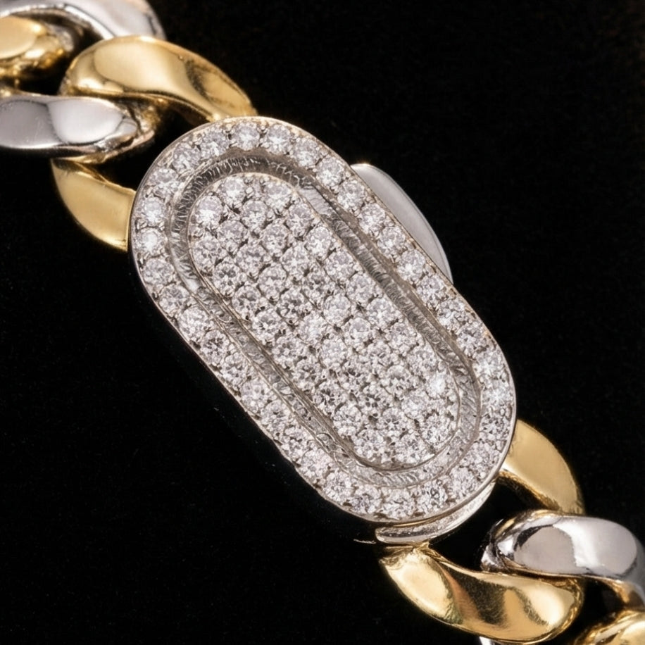 14 AYAR ALTIN KAPLAMA BİLEKLİK - GOLD&SILVER