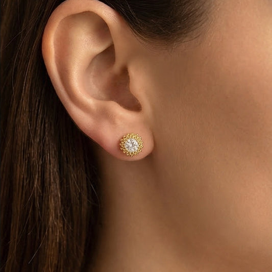 14K GOLD PLATED EARRINGS - KP010