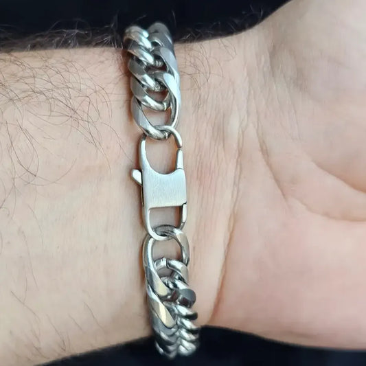 ANTIQUE STEEL MEN'S BRACELET