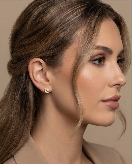 14K GOLD PLATED EARRINGS - KP013