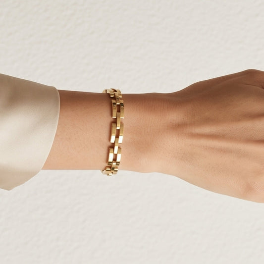 14K GOLD PLATED BRACELET - XP067