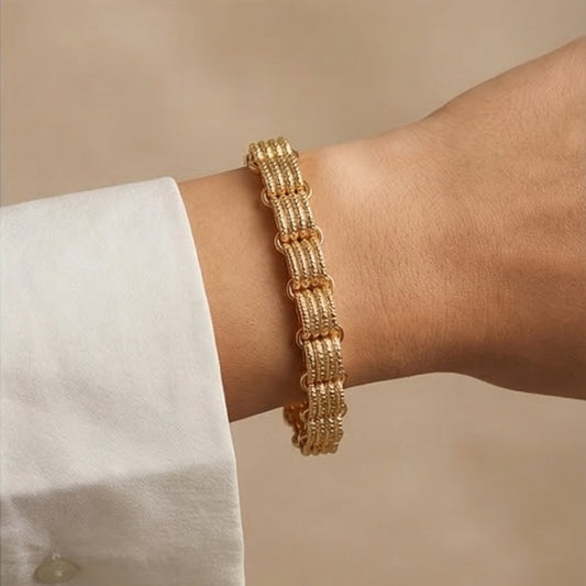 14K GOLD PLATED BRACELET - XP046