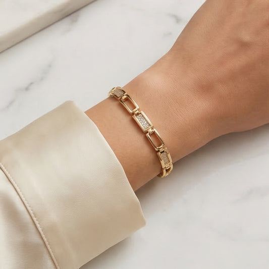 14K GOLD PLATED BRACELET - XP050