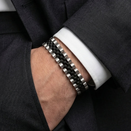 STAHL ROLEX HERRENARMBAND