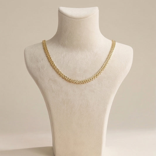 14 KARAT VERGOLDETE HALSKETTE