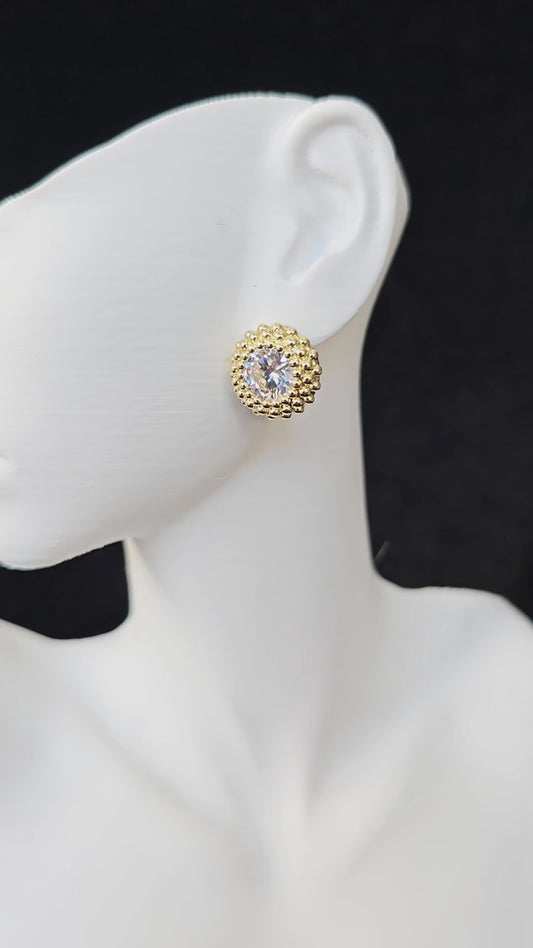 14K GOLD PLATED EARRINGS - KP010