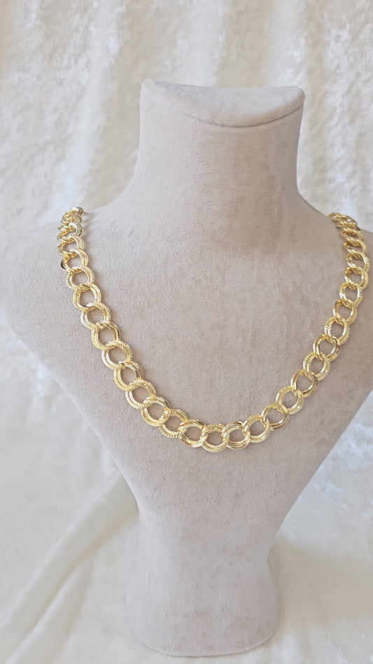 14K Gold Plated Milky Way Necklace