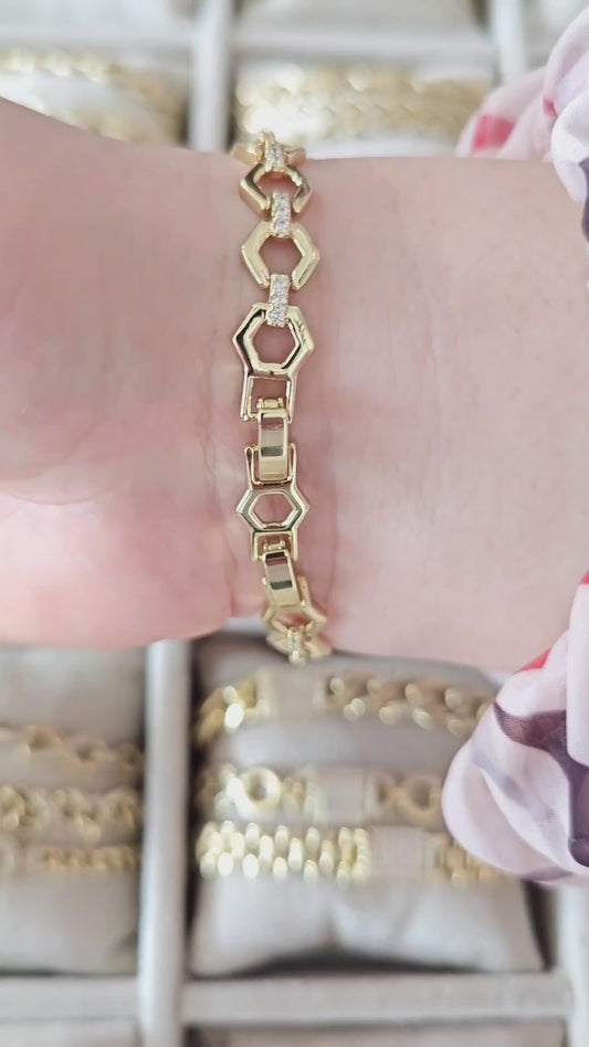 14K Xuping Bileklik - Xp084