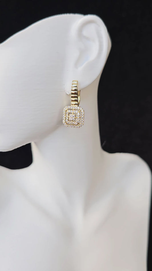14K GOLD PLATED EARRINGS - KP007