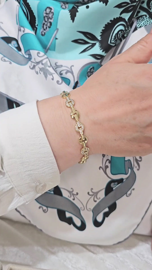 14K Xuping Bileklik - Xp085