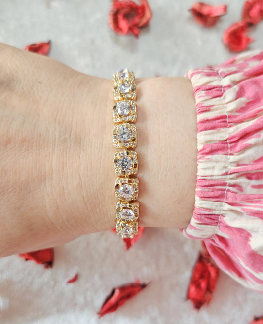 14K Xuping Baget Bileklik - Xp080