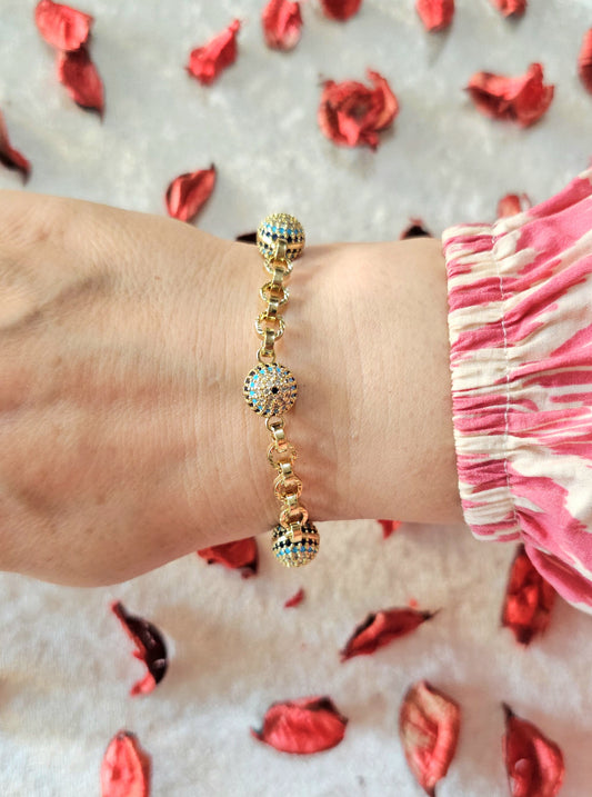 14K GOLD PLATED BRACELET - XP026