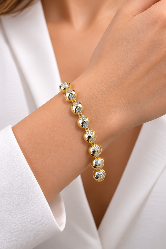 14K Xuping Bileklik - Xp090