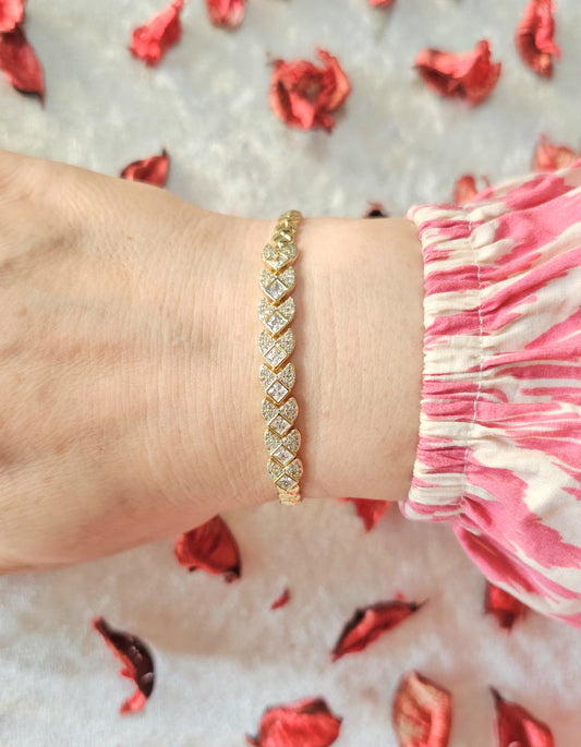 14K GOLD PLATED BRACELET - XP024