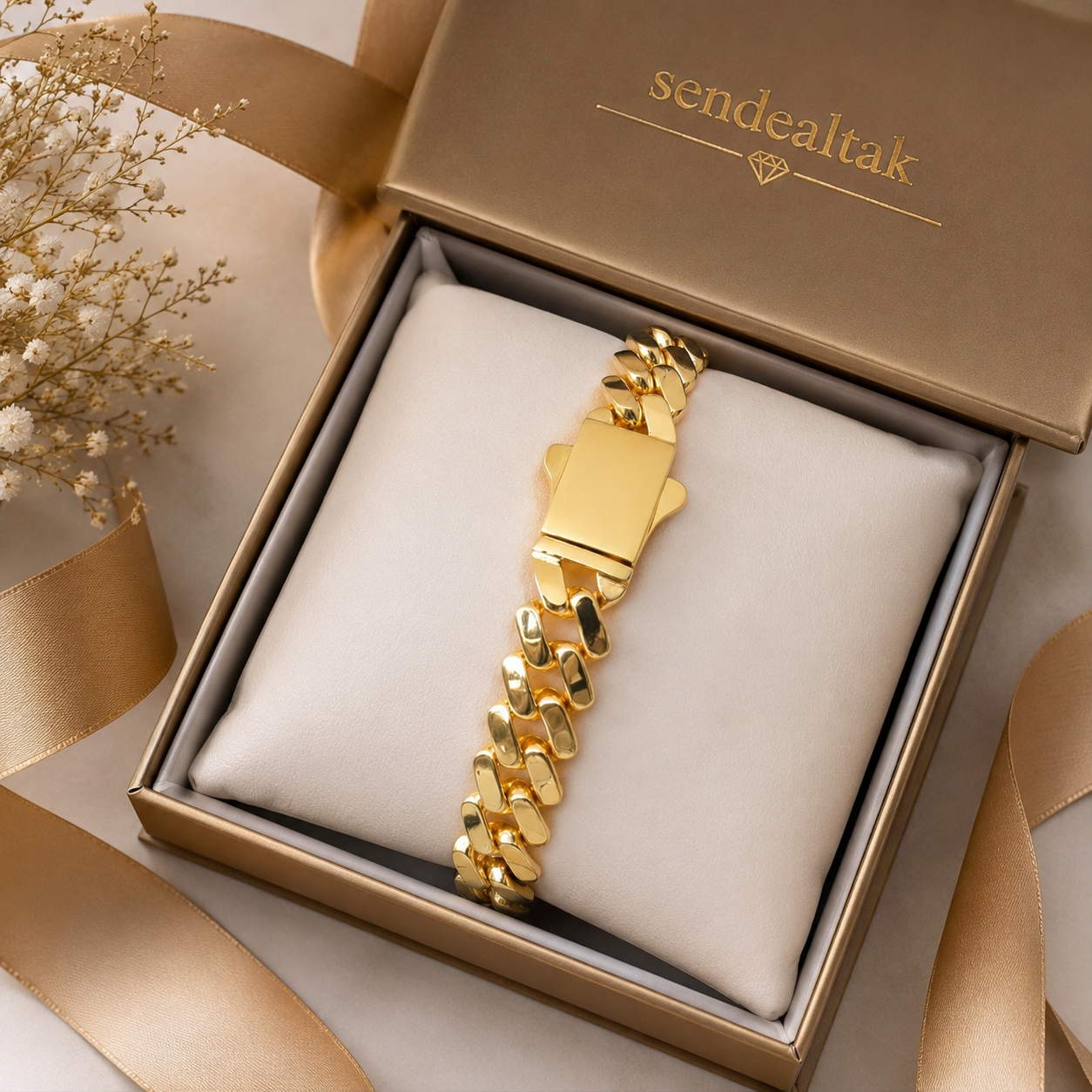 14K Gold Plated Gourmet Bracelet - XP001