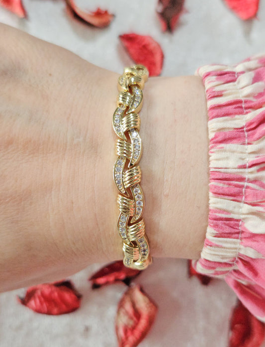 14K GOLD PLATED BRACELET XP012